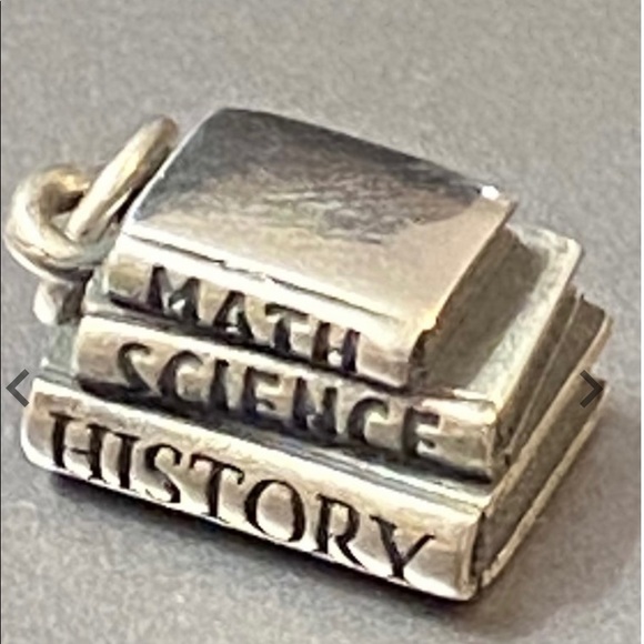 Brand New James Avery School Book Charm